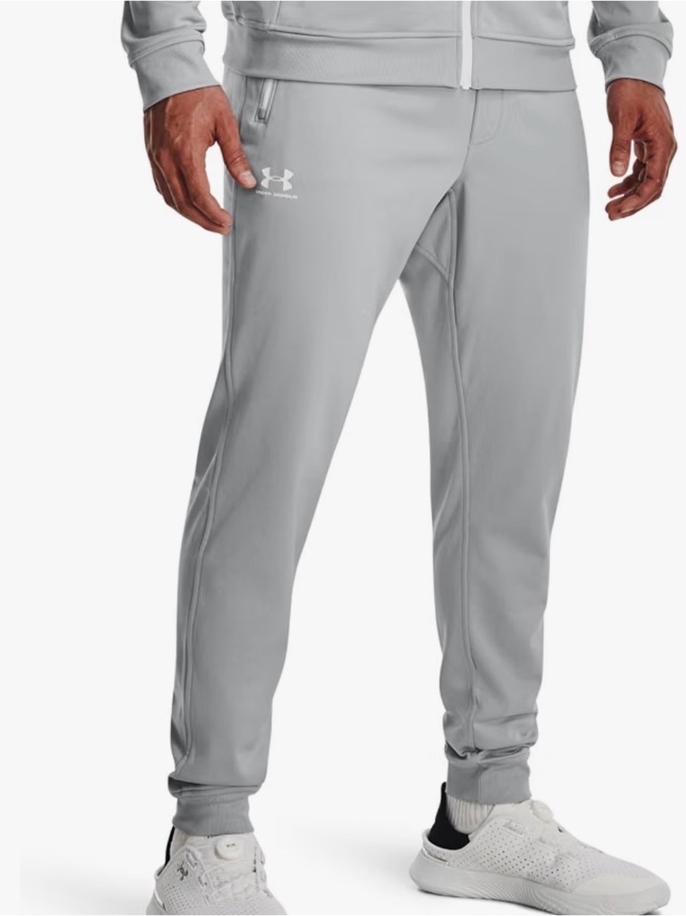 Under Armour Men’s sport style tricot jogger athletic pants size medium NWT